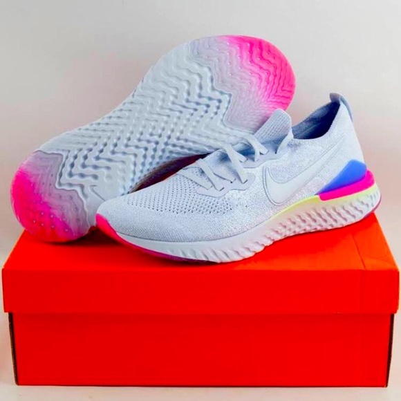NIKE Epic React Flyknit 2 Running Shoes - Picture 2 of 9
